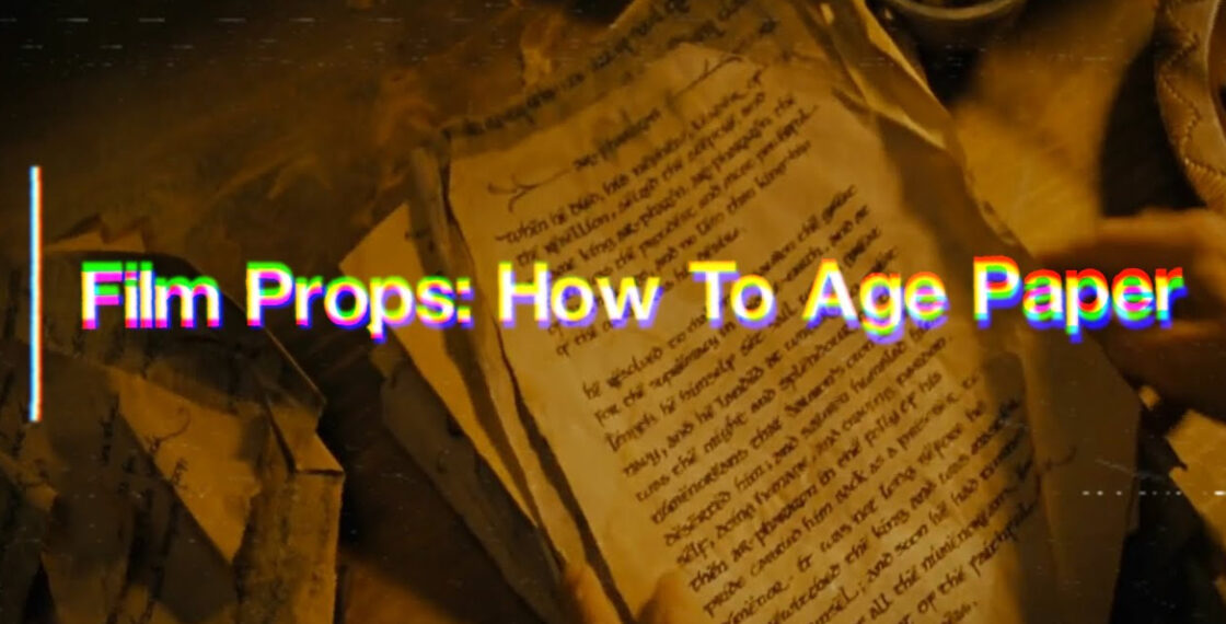 How To Create Authentic-Looking Aged Paper