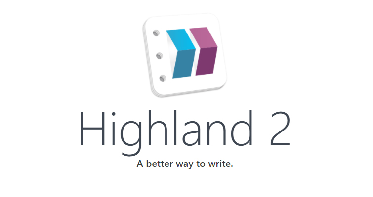 Highland 2 Logo - Best free screenwriting software
