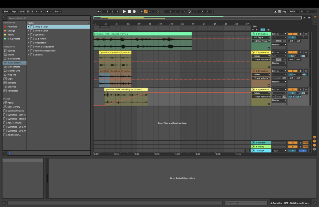 How To Use Ableton for Foley Recording - Automation Lane