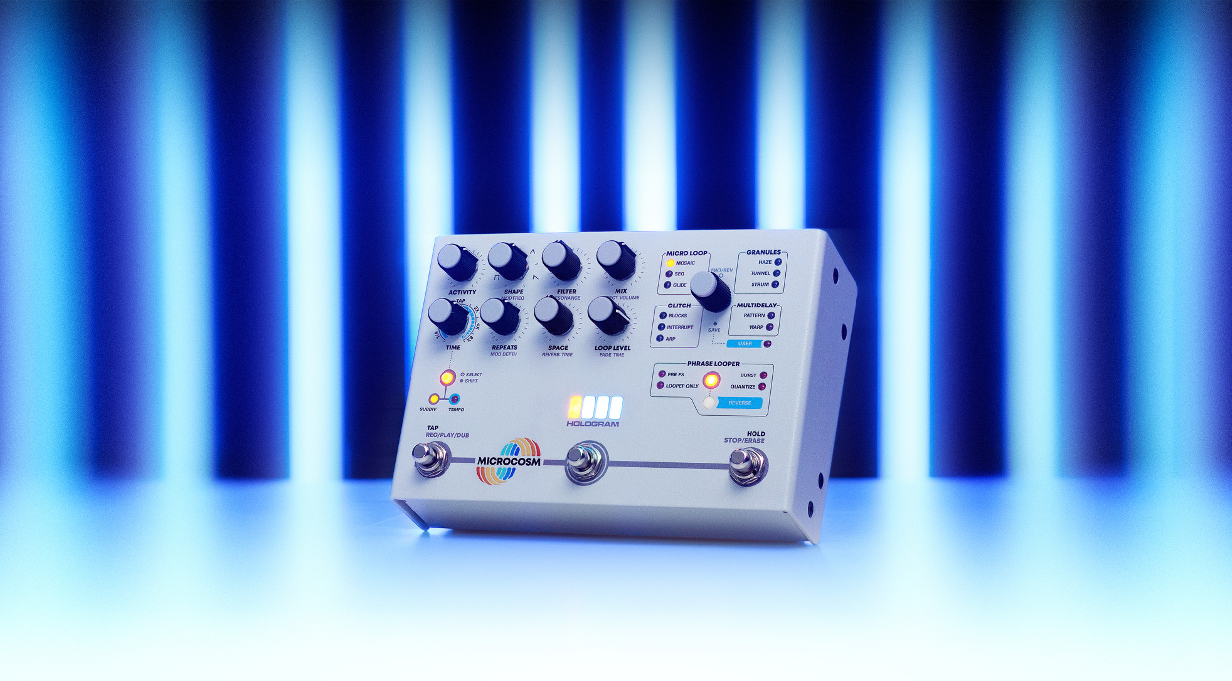ギター Hologram Electronics Microcosm - ギター ギター Hologram Electronics Microcosm - ギター