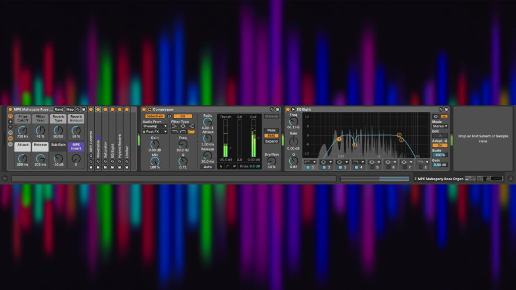 Ableton Live 11 Signal chain example